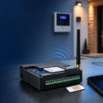 Modulo combinatore telefonico GSM per allarme con antenna SIM e avviso su smartphone
