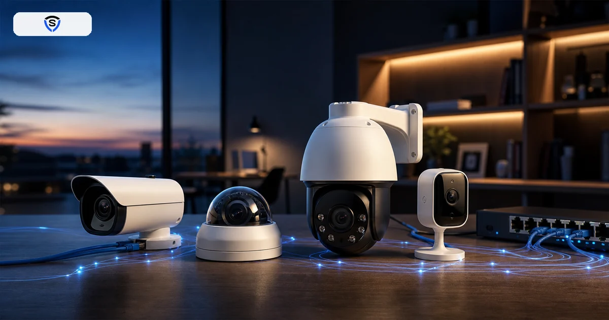Telecamere bullet dome PTZ e indoor per glossario videosorveglianza IP PoE PTZ
