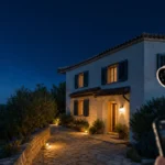 Telecamera 4G con pannello solare che controlla una seconda casa italiana