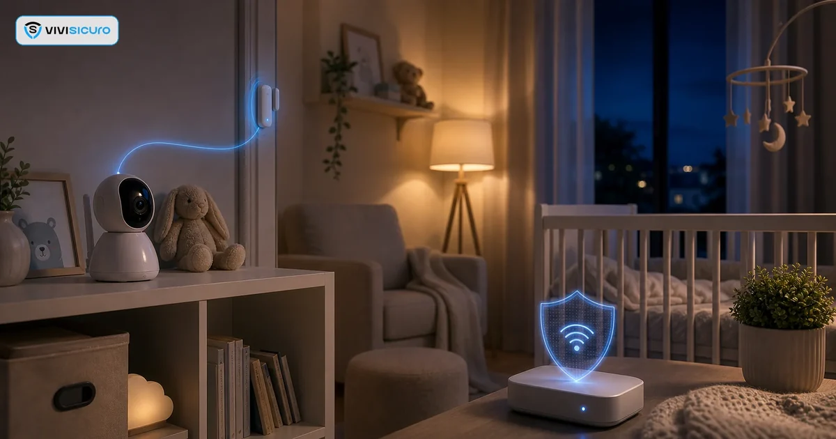 Copertina ViviSicuro per Sicurezza casa con un neonato: baby monitor, telecamere e protezioni utili