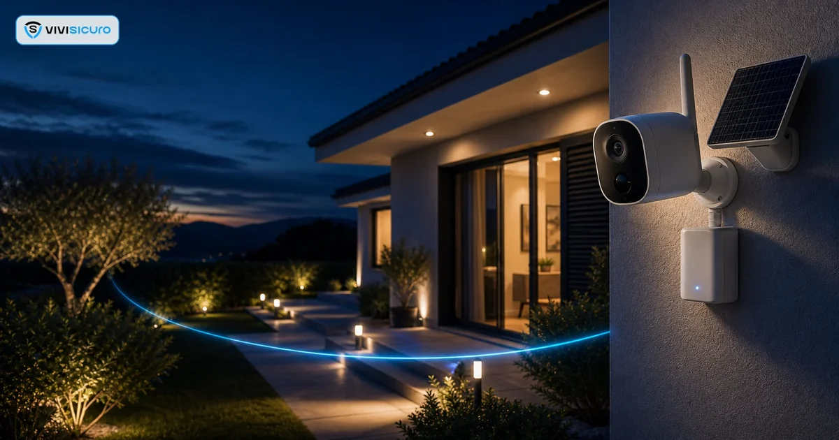 Copertina ViviSicuro per Telecamere da esterno a batteria: autonomia, WiFi, solare e falsi allarmi