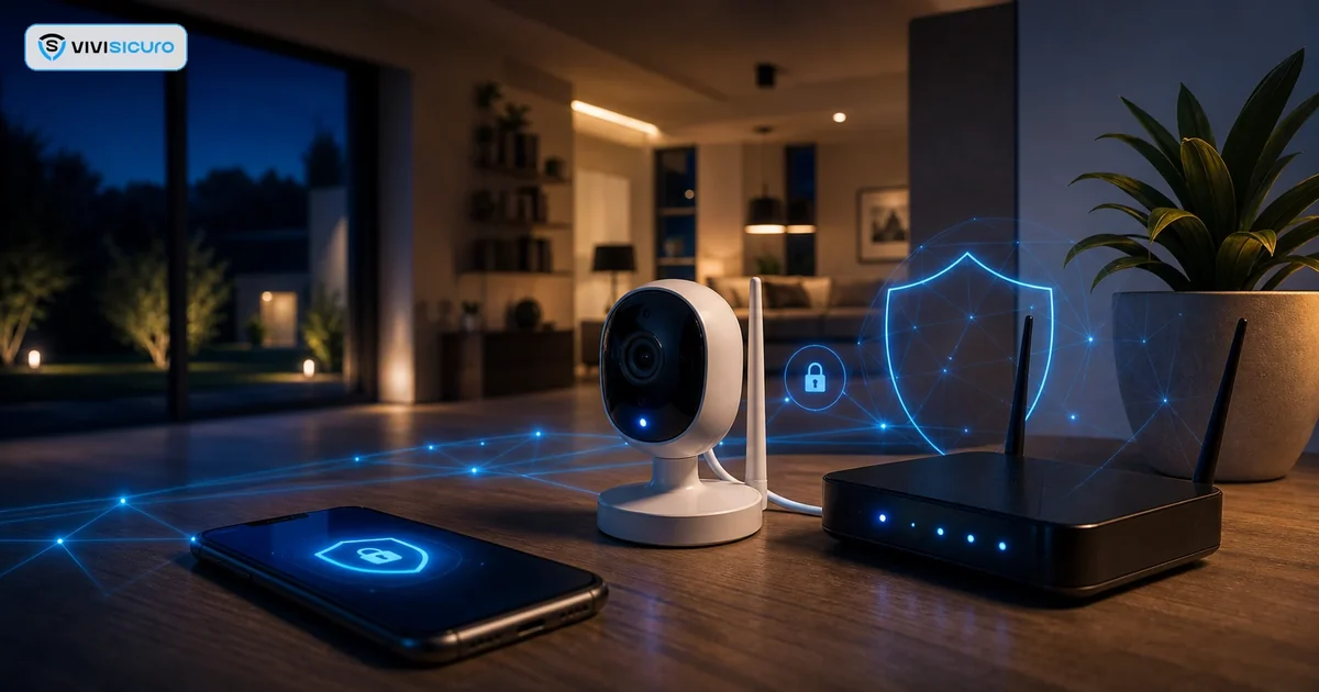 Copertina ViviSicuro per Telecamere hackerate: come proteggere video, app e rete domestica