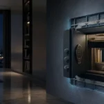 Cassaforte a muro o mobile in abitazione protetta