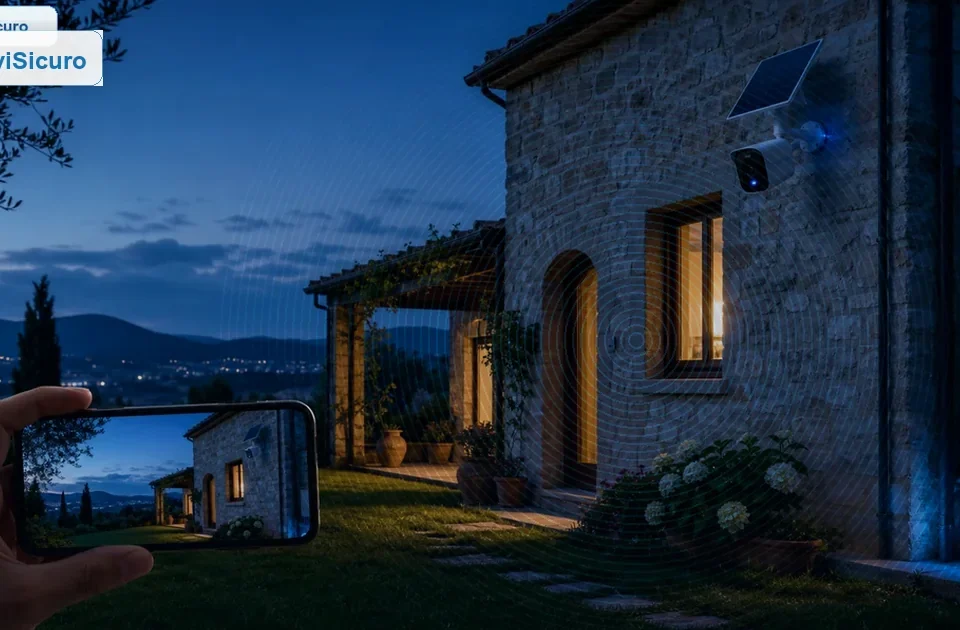 Casa al mare o in montagna protetta con controllo a distanza ViviSicuro
